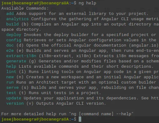 Instalación Angular II